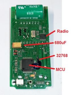 Termometr bezprzewodowy na Attiny1614 z RFM69 o poborze prądu 900nA