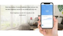 Czujnik oświetlenia Bakeey (TS0222) na ZigBee - test z Home Assistant, wnętrze Czujnik oświetlenia Bakeey (TS0222) na ZigBee - test z Home Assistant, wnętrze