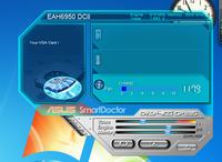 Czy wentylatory HD 6950 ASUS DCU2 1GB powinny działać na 20% przy 65°C?