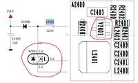 Nokia c2-02 - Po zalaniu brak reakcji lcd, świeci się dół Nokia c2-02 - Po zalaniu brak reakcji lcd, świeci się dół
