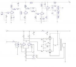 3xECC83 + 2xEL34 - Prośba o sprawdzenie schematu (wzmacniacz nie gra) 3xECC83 + 2xEL34 - Prośba o sprawdzenie schematu (wzmacniacz nie gra)