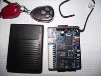 Identyfikacja centralki alarmu z napisem CC166-ML2 - samoczynne włączanie alarmu