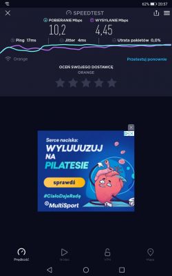 Dobór operatora dla lokalizacji 52.0475163438836, 23.134999055934546 z routerem b818