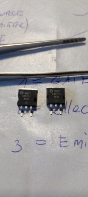 Renault, sterownik sirius - wylut elementu z PCB na folii