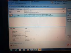 Seat Exeo 2.0 d 2011 - brak wyświetlania biegu, błędy P1855, P1841, wymiana skrzyni