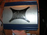 Przegrzanie tranzystorów wzmacniacza nieznanej firmy