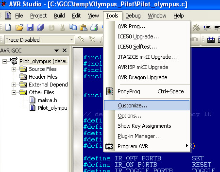 [AVR][AVR Studio] - automatyczne programowanie PonyProg'iem