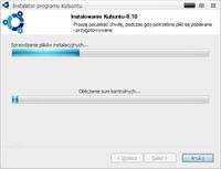 Bezinwazyjna instalacja Kubuntu na Windows. Bezinwazyjna instalacja Kubuntu na Windows.