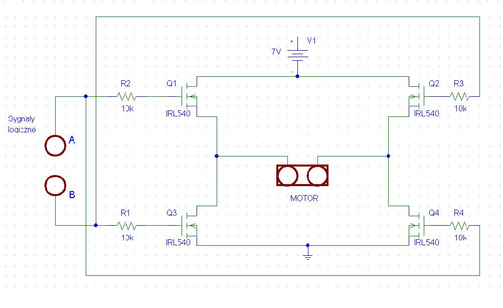Sterowanie silnikami prądu stałego za pomocą Atmega32a-pu Sterowanie silnikami prądu stałego za pomocą Atmega32a-pu