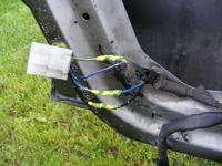 Podłączenie sterownika zamka centralnego Mitsubishi Galant Podłączenie sterownika zamka centralnego Mitsubishi Galant