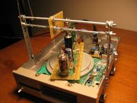 Zegar widmowy z lamp± nixie Zegar widmowy z lamp± nixie