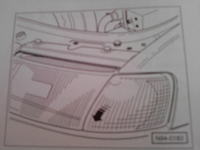 VW Passat B5 - Regulacja świateł, schemat