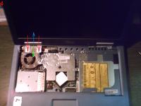 Opis wymiany procesora w Fujitsu Siemens Lifebook C-1020 Opis wymiany procesora w Fujitsu Siemens Lifebook C-1020