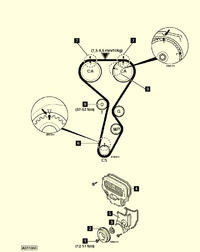 KIA Clarus 2.0 / benzyna / - problem z rozrządem