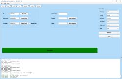 Screenshot of Buffalo Lab Dev Cube showing UART/COM8 settings and a green “Success” status bar.