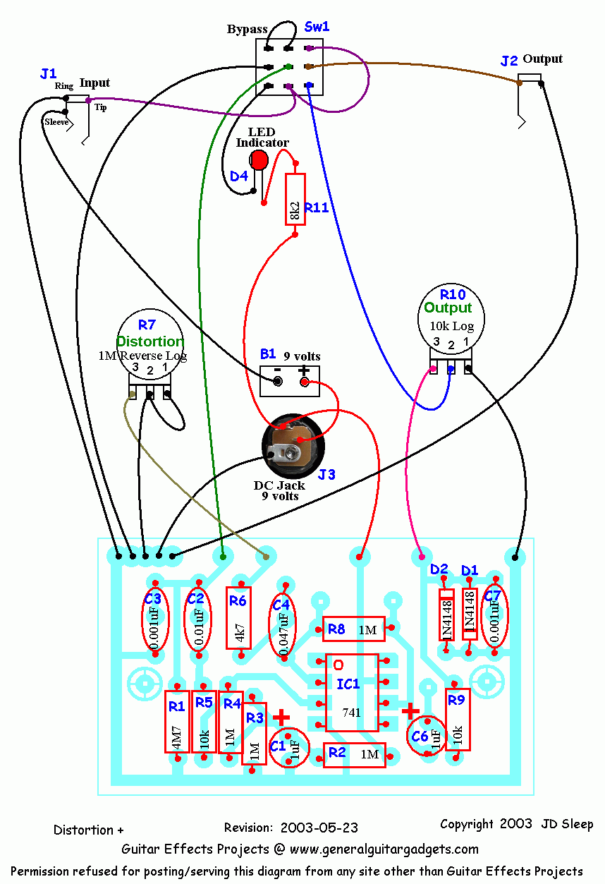 Efekt gitarowy (Łączenie) - elektroda.pl