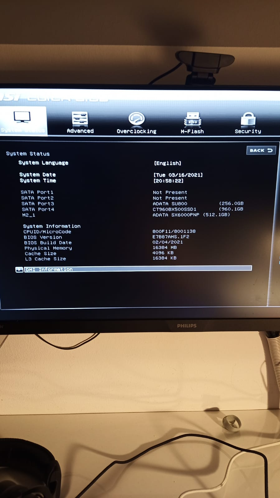 Sx6000 lite не видит bios