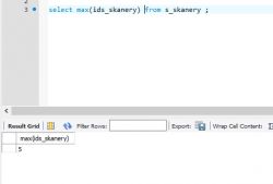 Jak użyć funkcji MAX w SQL, by wybrać ostatnią zmianę ceny dla indeksu?