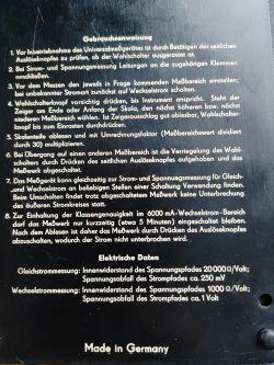 Gdzie znaleźć schemat do niemieckiego miernika EAW?