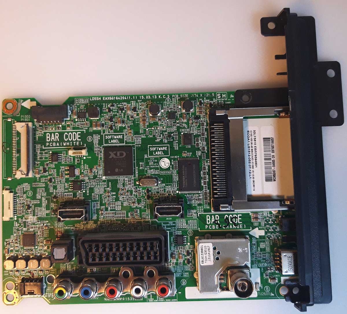 Carte Mère TV LG EAX66164204 Pour 32LF5610, 32LF561V, 50LF5610, Avec Références
