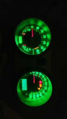 VW Lupo - Zmiana koloru podświetlenia licznika: rodzaj LEDów, SMD 4040?