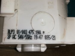 Zmywarka Bosch SMI53L15EU/35 SL6P1B - błąd E24 albo E25
