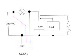 Analyzer - meter of 230VAC network parameters - single phase.