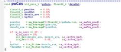 pwCalc Function in Heart Rate Sensor Code Code for pwCalc function for heart rate sensor data