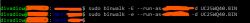 A screenshot of a terminal showing an attempt to use binwalk to analyze a binary file.