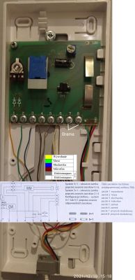 Podłączenie Unifon Wekta TK6 5 żył - brak wywołania