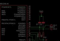Skrętka około 5m i podłączenie do uC. Port się zawiesza.