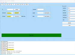 Screenshot of Bouffalo Lab Dev Cube software displaying flash read settings.