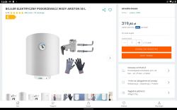 Brak wejścia na grzałkę elektryczną w zasobniku a grzanie wody CWU