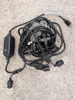 Jasco Enbrighten Cafe WiFi Lighting Set Jasco Enbrighten Cafe WiFi lighting set with cables and bulbs
