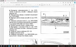 Instrukcja demontażu linki klamki wewnętrznej w Volkswagenie Passacie B5.