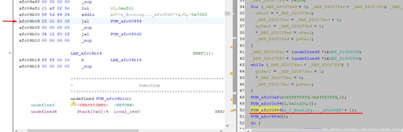 Running a simple MIPS emulator in Python for ALI M3801 firmware (Hello World)