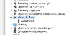 Błąd programowania pamięci przez klon AVR MKII na Microchip Studio i Windows 10