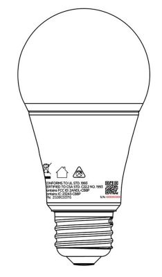Diagram of Lenovo SE-242DC RGBCT bulb