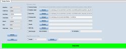 Screenshot of Simple Flasher with firmware configuration fields and a green “Success” status bar.