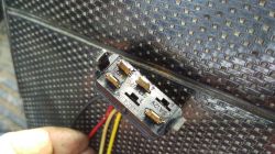 Skoda 105, 120 wycieraczki - Schemat instalacji podłączenia silnika wycieraczki 