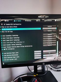 Podniesienie Limitów mocy PL1, PL2 i5 13500 Asrock b760m HDV/m.2 DDR4