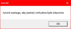 Starsza gra Juiced - Do uruchomienia jej max 2GB RAM - taki błąd gry. Starsza gra Juiced - Do uruchomienia jej max 2GB RAM - taki błąd gry.