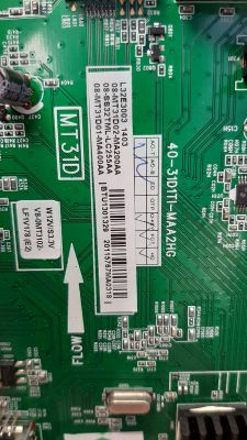 TCL L32E3003 Memory Batch - Seeking for Main 40-31D1TI-MAA2HG & Matrix LVW320NDCL SJ9W01 V6