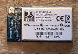 Wnętrze modułów WiFi RN131 i RN171 (co kryje się pod ekranem?) Wnętrze modułów WiFi RN131 i RN171 (co kryje się pod ekranem?)