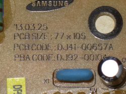 Odkurzacz Samsung SC15F50VV nie działa - szukam schematu sterownika DJ41-00657A Odkurzacz Samsung SC15F50VV nie działa - szukam schematu sterownika DJ41-00657A