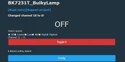 [BK7231T] My HTTP server, configurator, MQTT support from Home Assistant