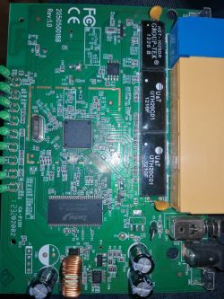 Przylutowanie drugiej anteny do tp link wr740n v4.23