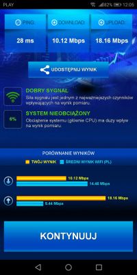 Problem z prędkością internetu LTE od T-Mobile, router B525
