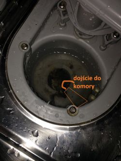 Zmywarka Indesit DSG 5741 - pobiera wodę i ją wypuszcza, błąd F5