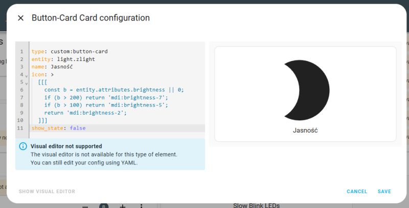 Home Assistant Community Store and Button-Card tutorial – custom buttons on the HA dashboard